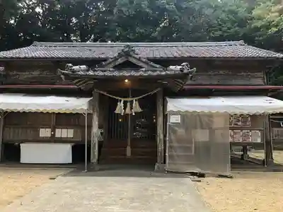 奈古神社の本殿・本堂