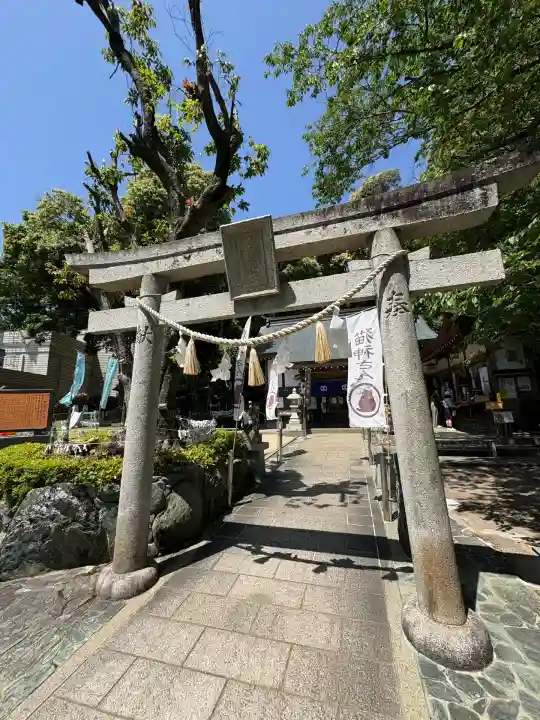 王子神社の鳥居