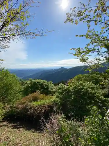 武蔵御嶽神社の景色