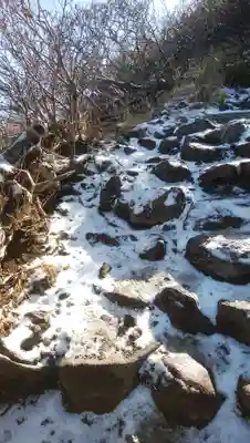 祠（大雪神社奥の院）の周辺