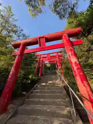 穴場稲荷の鳥居