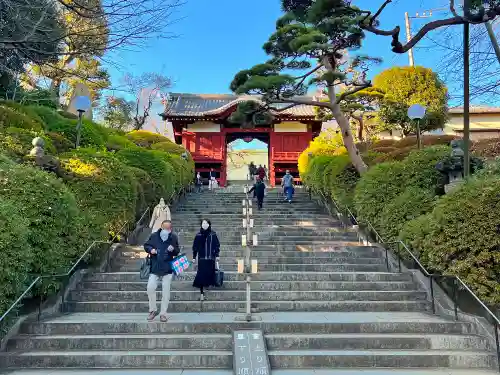 護国寺の山門