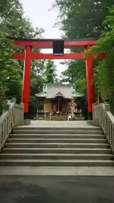 白笹稲荷神社の鳥居