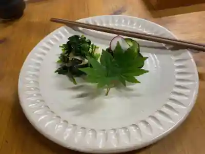 八海山尊神社の食事