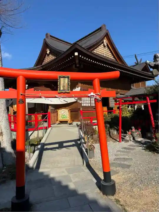 於菊稲荷神社(群馬県)