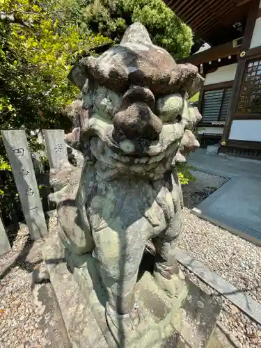 狭山神社の狛犬