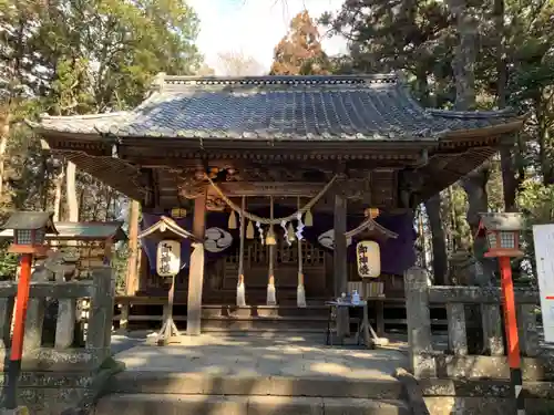 間々田八幡宮の本殿