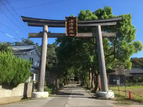 姉埼神社の鳥居