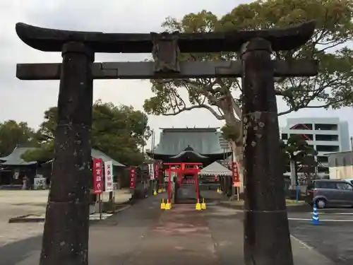 龍造寺八幡宮の鳥居