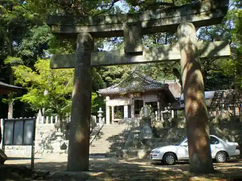 高祖神社の鳥居