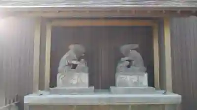 調神社の狛犬