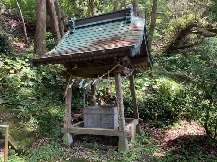 八幡神社の手水舎
