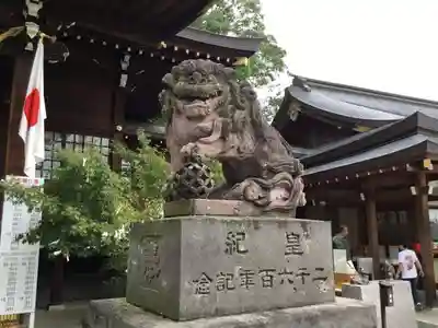 行田八幡神社の狛犬