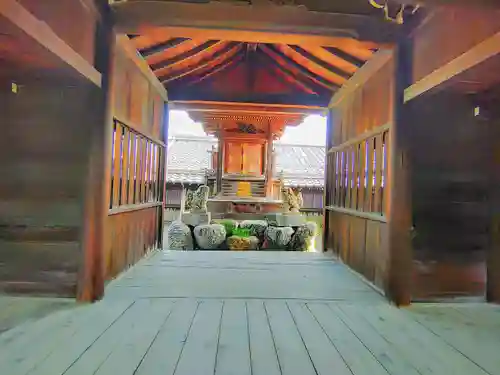 天神社（山之腰）の本殿・本堂