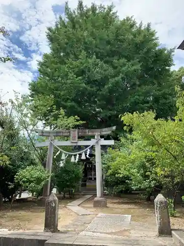 茂原八幡神社の鳥居