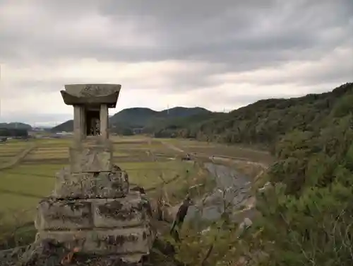 御岳山神社の景色