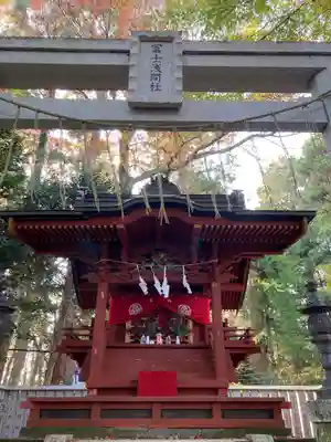 冨士浅間神社の本殿・本堂