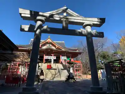 瀧泉寺(目黒不動尊)の鳥居