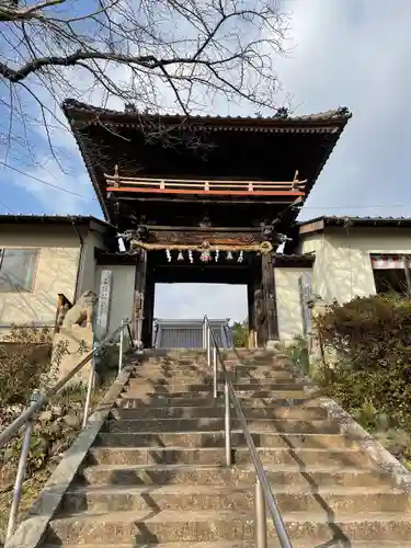 安岡八幡宮の山門