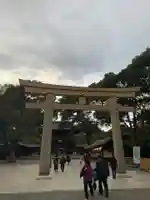 明治神宮の鳥居