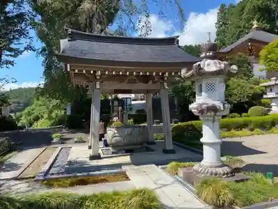 安楽寺の手水舎