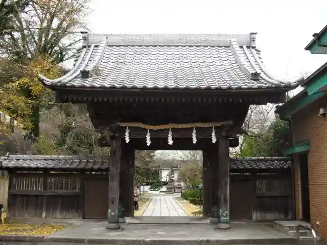 長勝寺の山門・神門