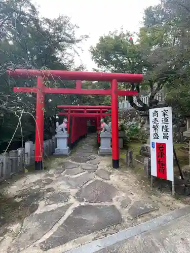 岩津天満宮の鳥居