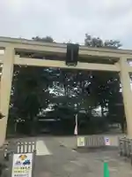 阿豆佐味天神社 立川水天宮の鳥居