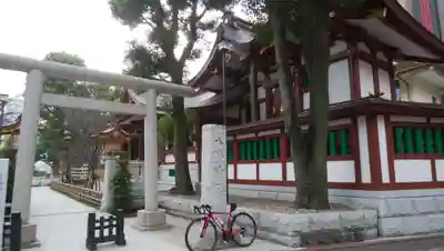 蒲田八幡神社の鳥居
