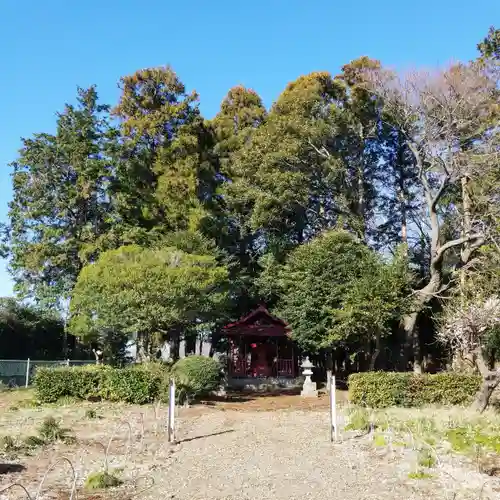 中根稲荷神社の自然