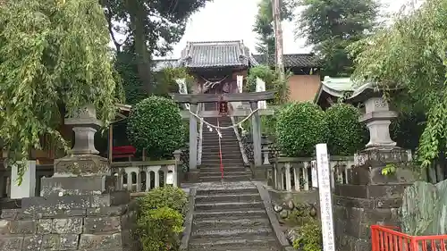 富士嶽神社の鳥居