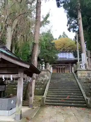 角館総鎮守 神明社の手水舎