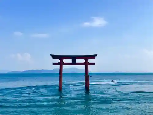 白鬚神社の鳥居