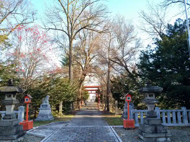 永山神社の景色