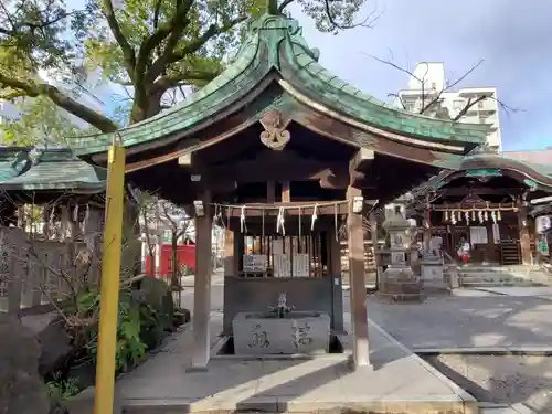 髙牟神社の手水舎