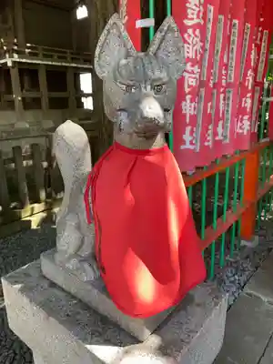 金王八幡宮の狛犬