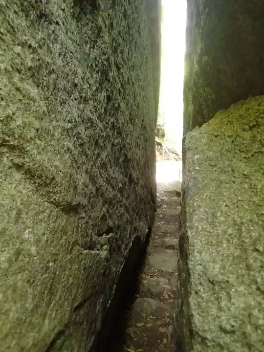 石割神社の自然