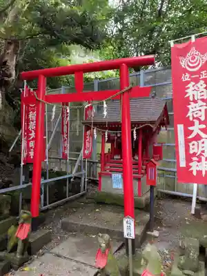 走水神社の鳥居