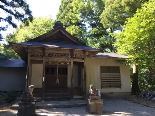 六座神社の本殿