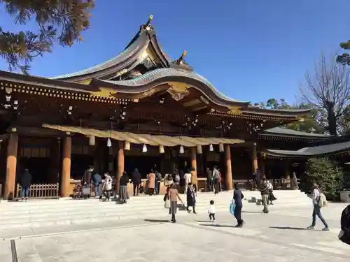 寒川神社の本殿・本堂