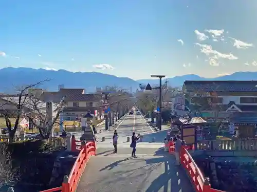 武田神社の景色