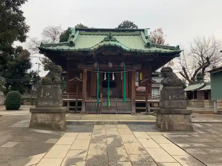 諏訪神社の本殿・本堂