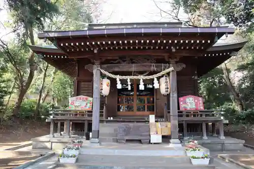 馬場氷川神社の本殿・本堂