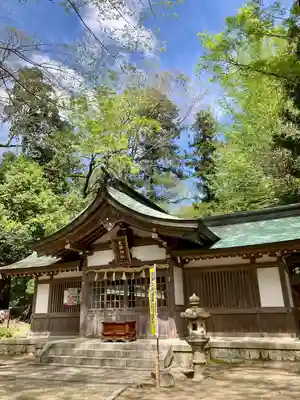 足助神社の本殿・本堂