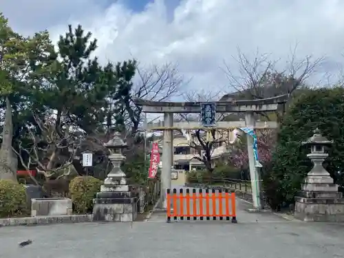 吉祥院天満宮の鳥居