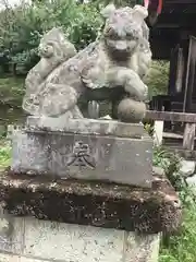 たばこ神社の狛犬