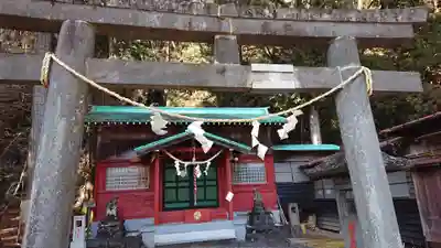 清瀧神社の鳥居