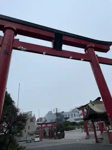 東京羽田 穴守稲荷神社の鳥居