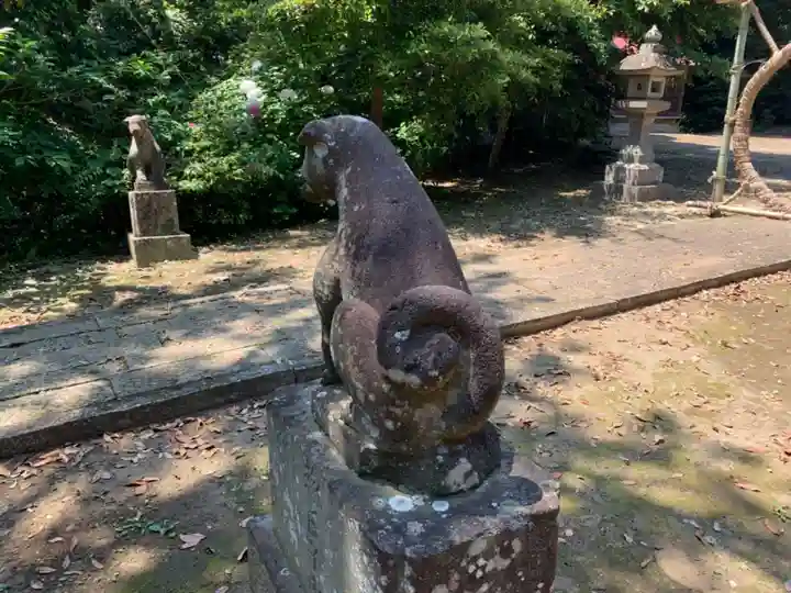 玉﨑神社の狛犬