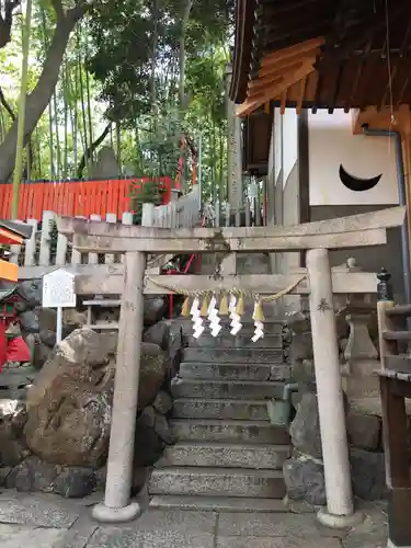 瓢箪山稲荷神社の鳥居